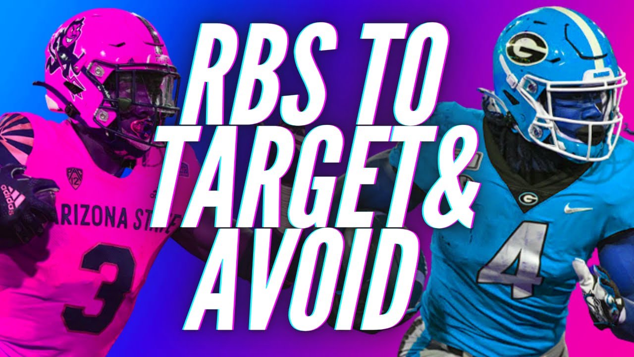 Running Backs to Target and Avoid in Dynasty Rookie Drafts