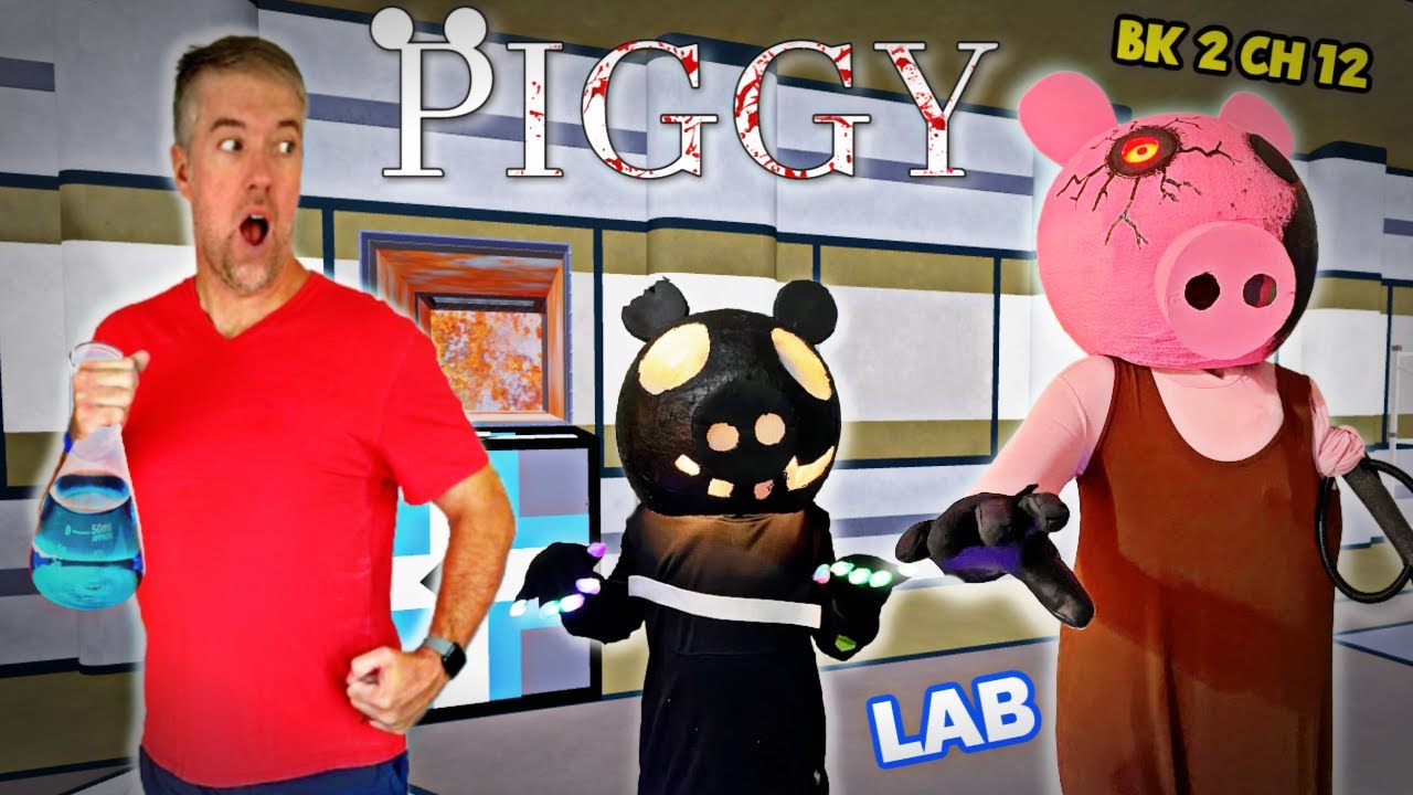 ЛАБОРАТОРИЯ PIGGY BOOK 2 В РЕАЛЬНОЙ ЖИЗНИ | ВЕСЕЛЬЕ С СЕМЬЕЙ МИЛЛЕРОВ
