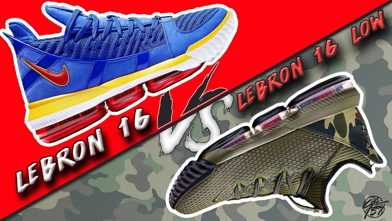 Nike Lebron 16 vs Lebron 16 LOW! What's Better!?