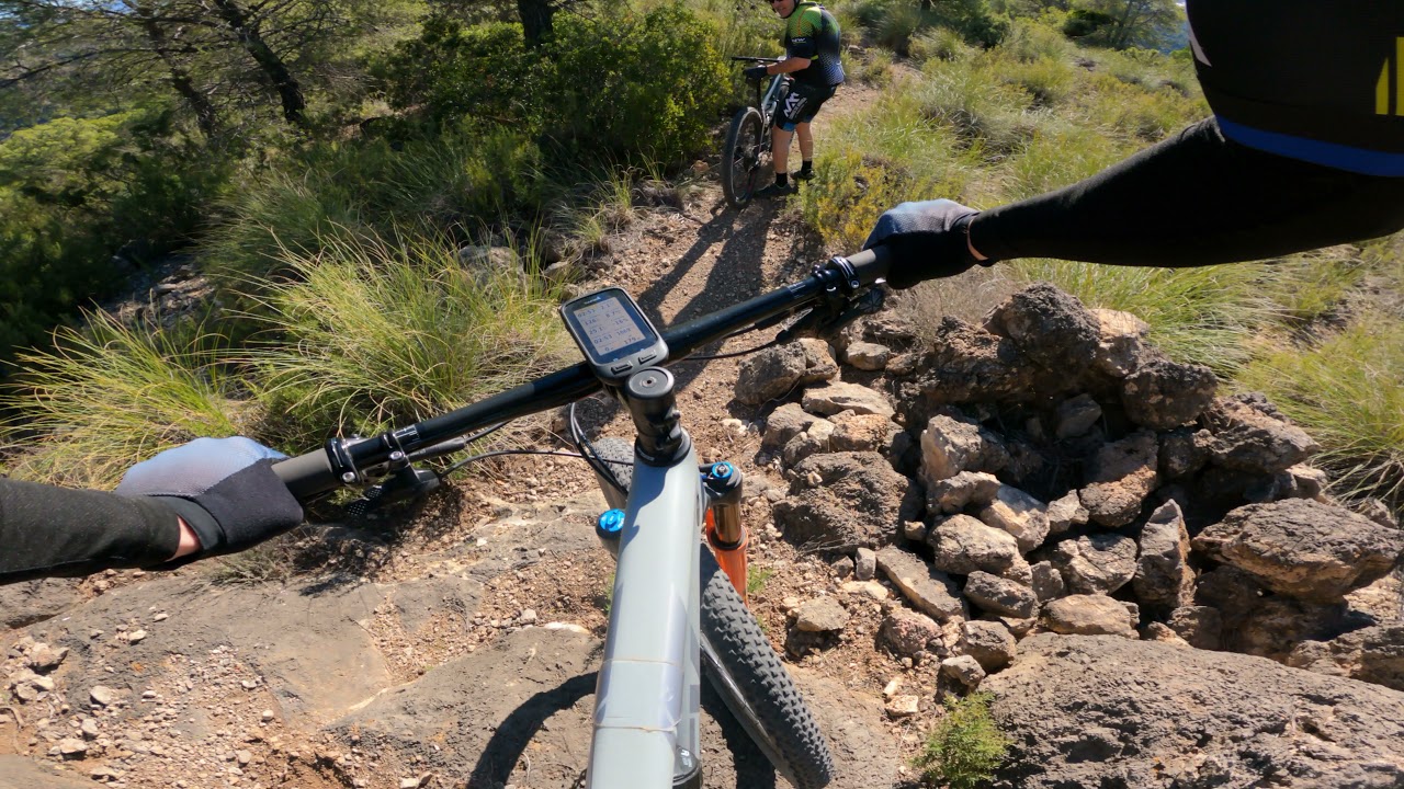Ruta mtb por Totana, con caídas varias!!!