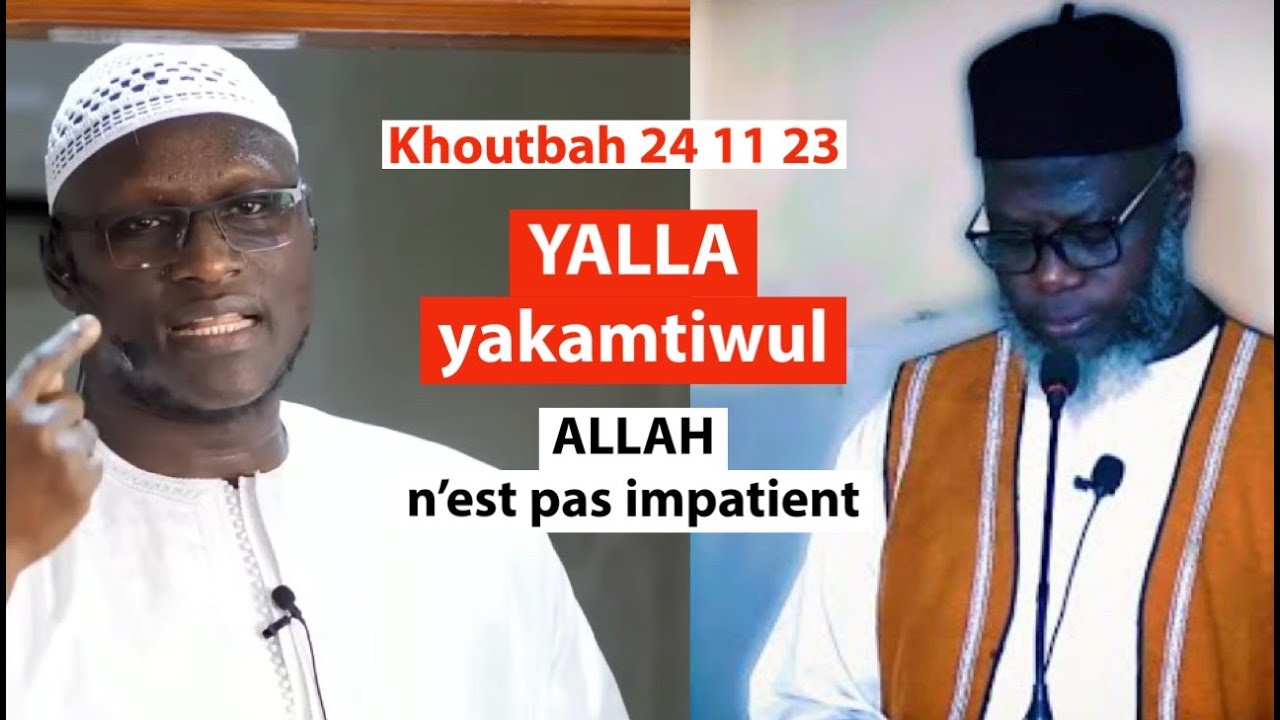 Direct Oustaz Mor KEBE Khoutbah 24 11 23 | ALLAH n