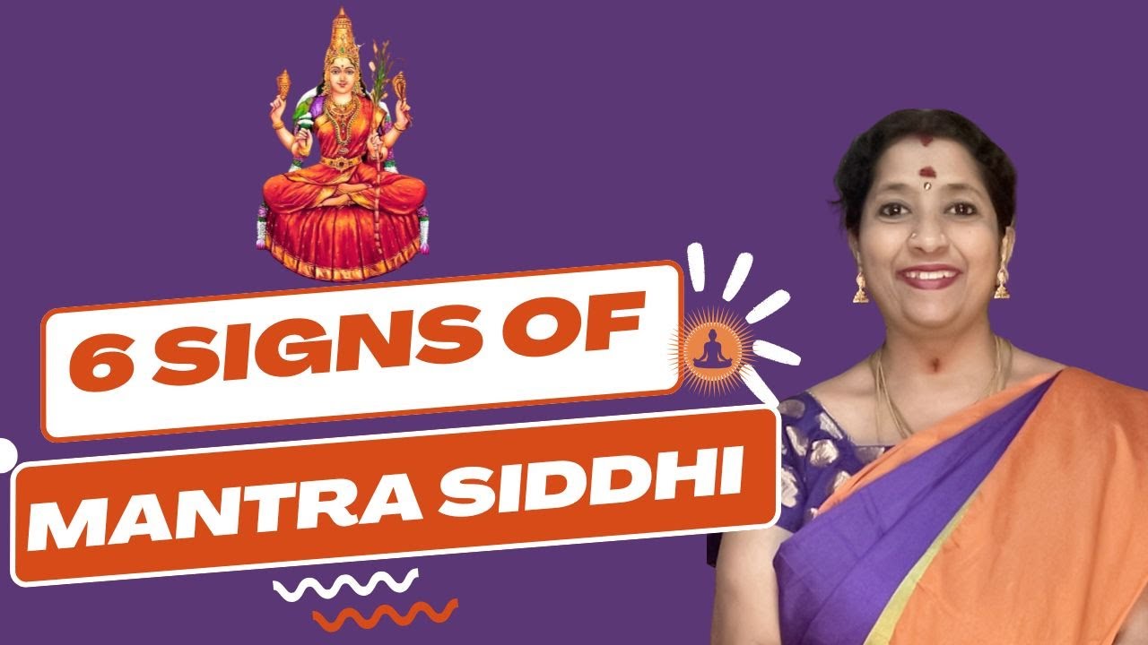 How To Know If You Are Having Mantra Siddhi | Shakti Awakening With Vidhyaa Prakash