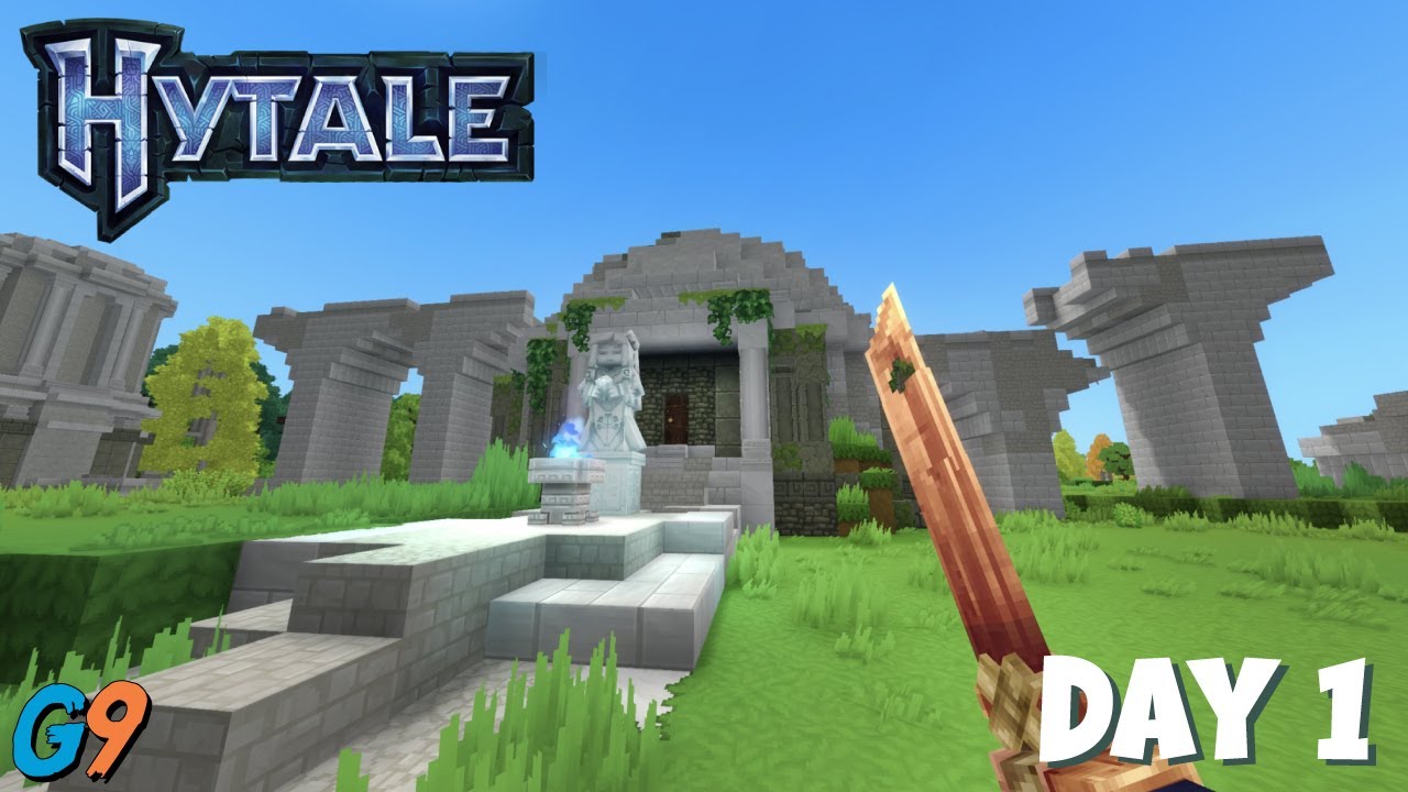 Hytale - Day 1 Domination (Copper Armor, Tools and Weapons)