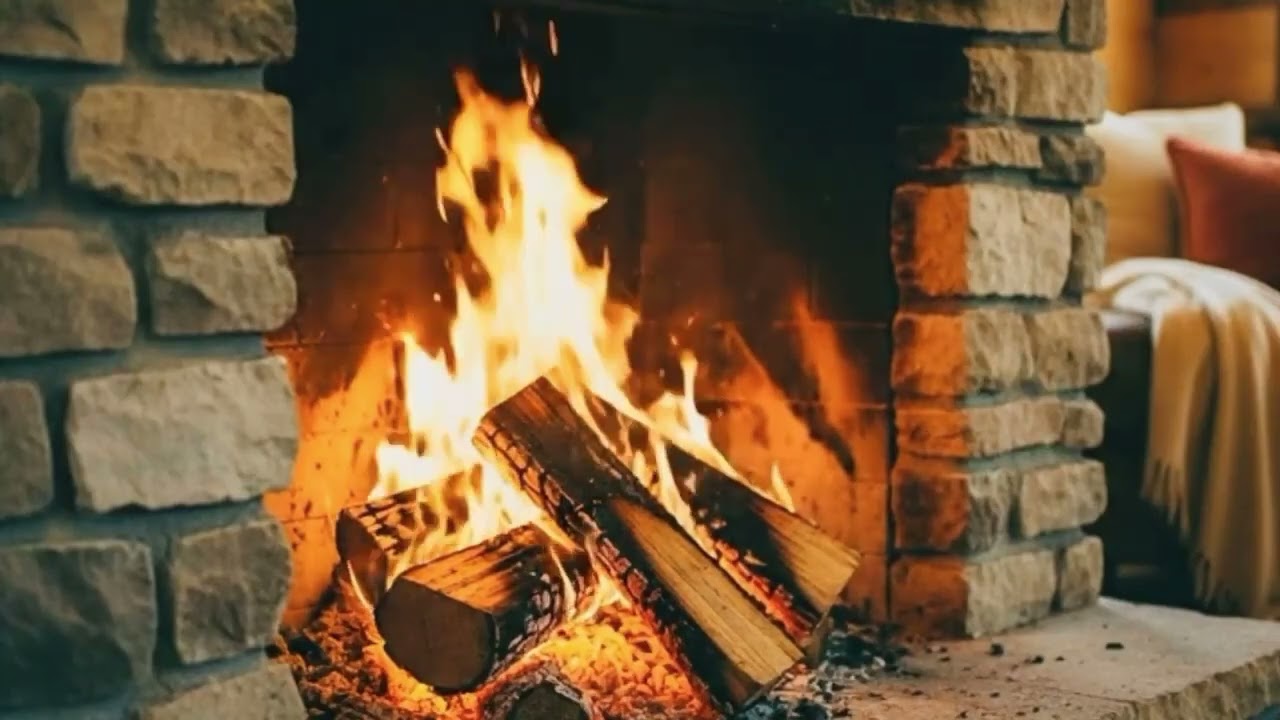 Warm Fireplace & Relaxing Ambiance
