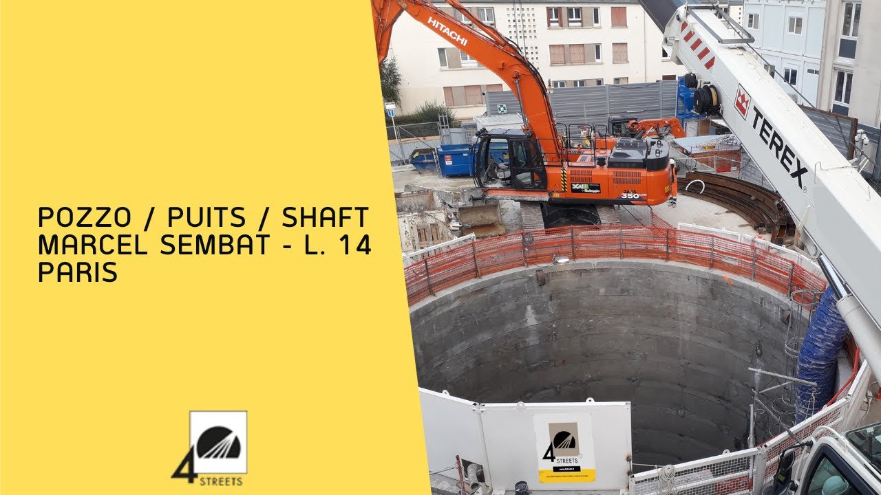 Pozzo / Puits / Shaft Marcel Sembat - Paris