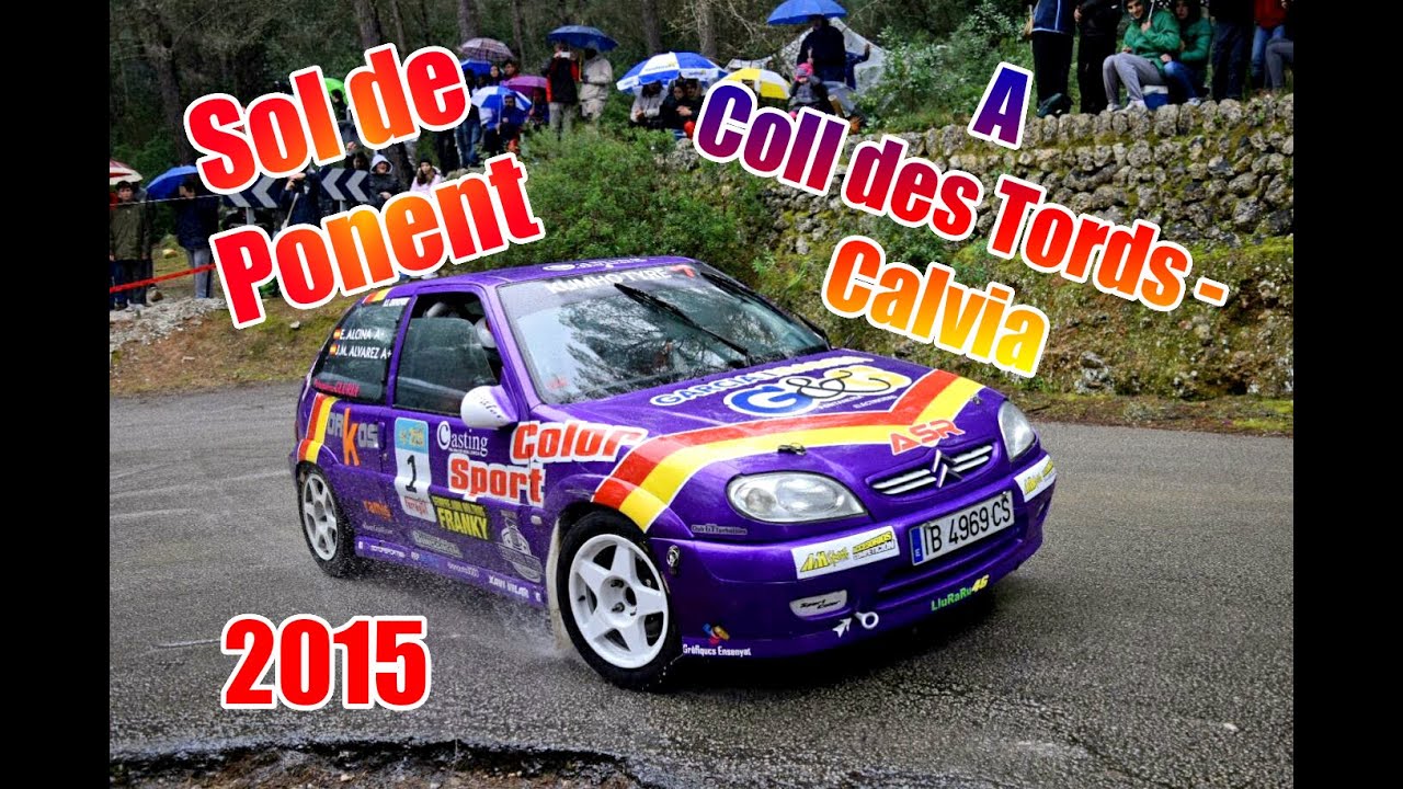 Rally Sol Ponent 2015 | B Coll des Tords - Calvia | SPORTCOLOR