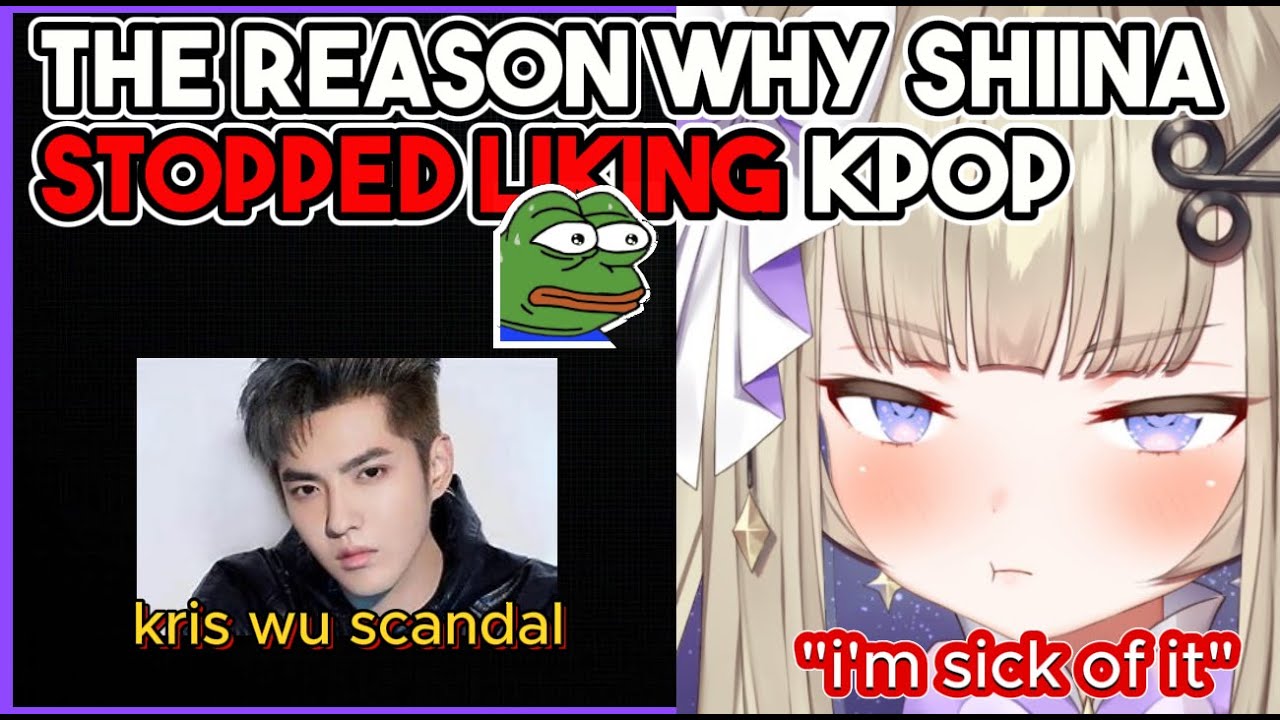 Shiina Tells Chat The Reason She Stopped Liking K-pop 😅| Amanogawa Shiina Clip #shiinaclip