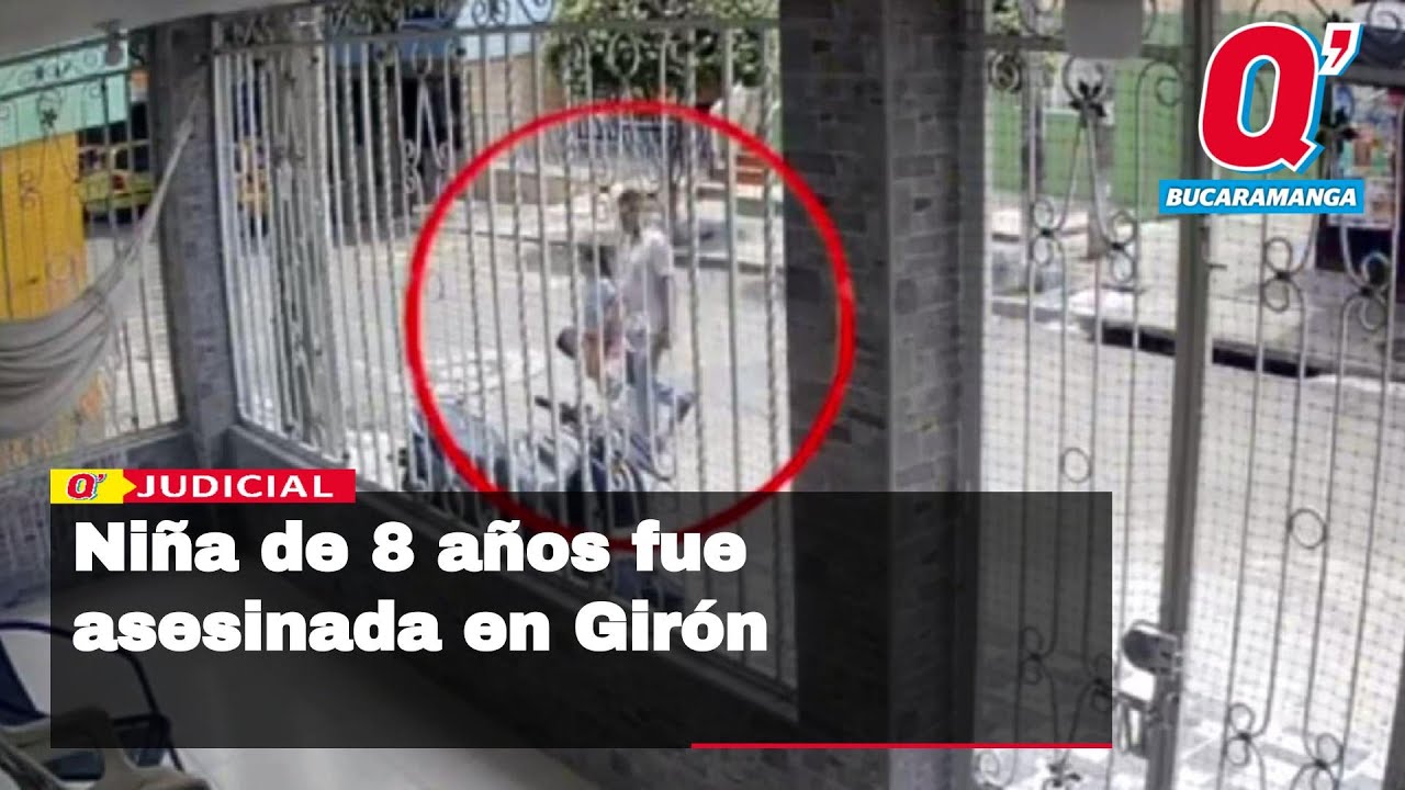 Niña de 8 años fue asesinada en Girón
