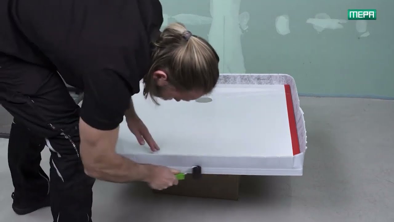 MEPA | Wannendichtband | Aquaproof Montage bodengleiche Duschwanne