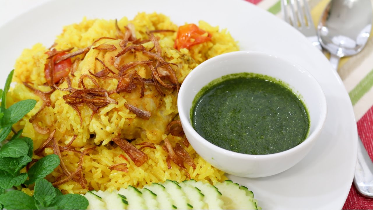 Thai Style Chicken Biryani ข้าวหมกไก่ - Episode 146
