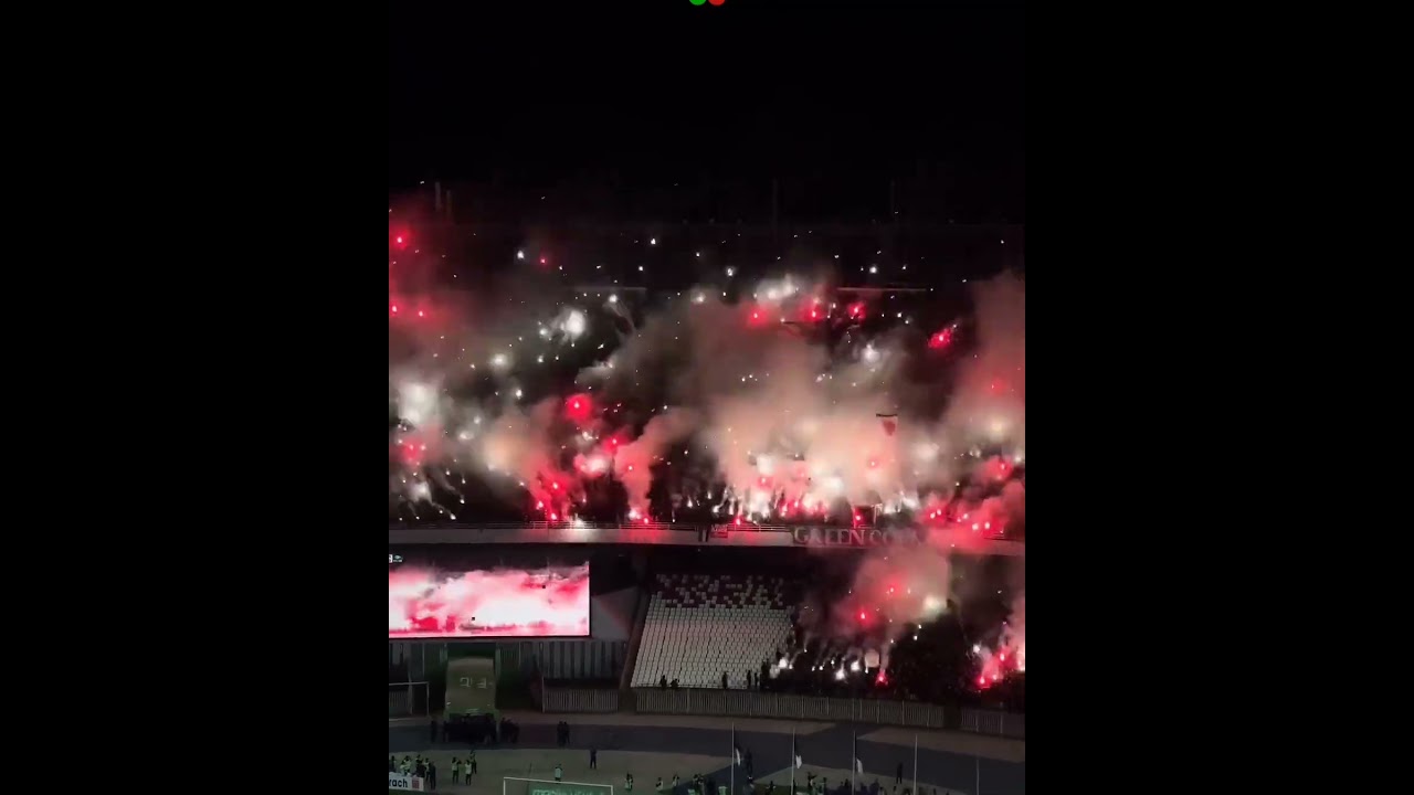 Mouloudia fans are insane!!! What a night!!! 🔥🤯MC Alger vs Olympique Akbou 24.10.2024.
