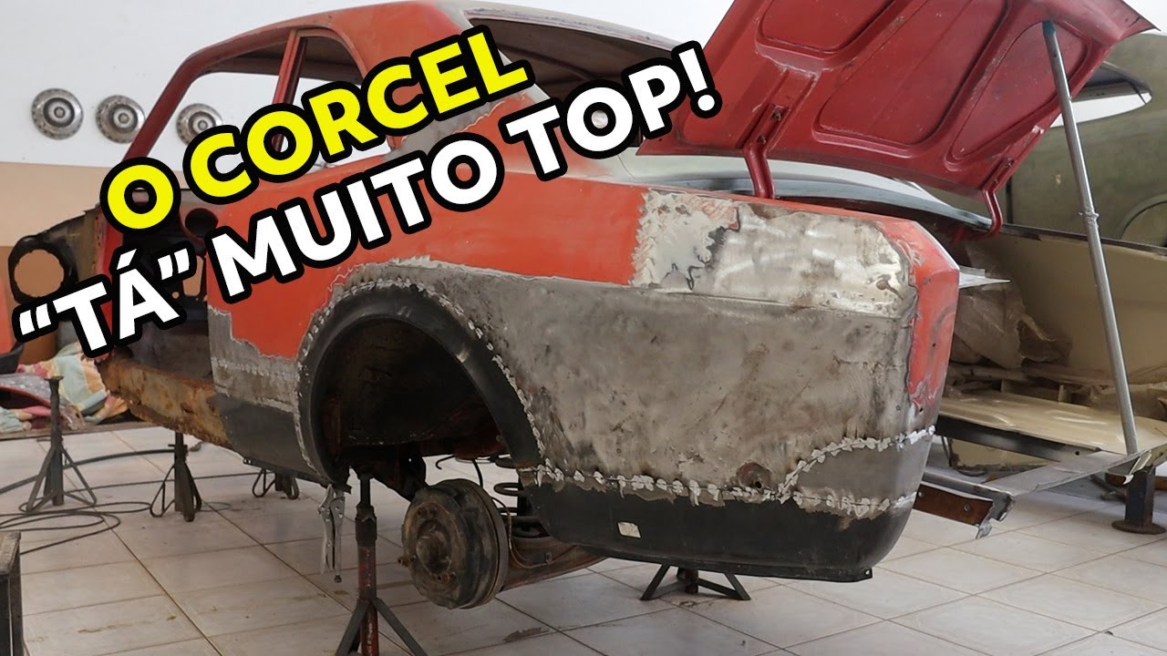 CORCEL 1972 #29 | Restauração da Caixa de Roda e Lateral LE !!!!