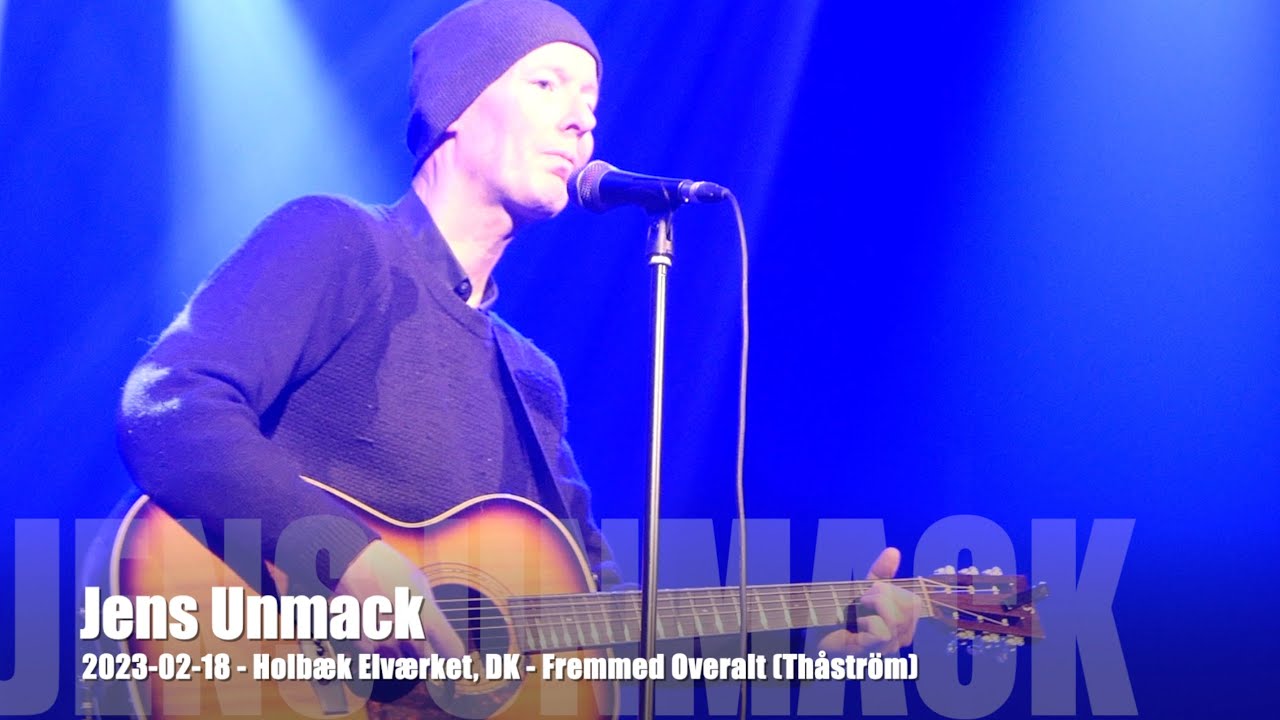 Jens Unmack - Fremmed Overalt (Thåström) - 2023-02-18 - Holbæk Elværket, DK