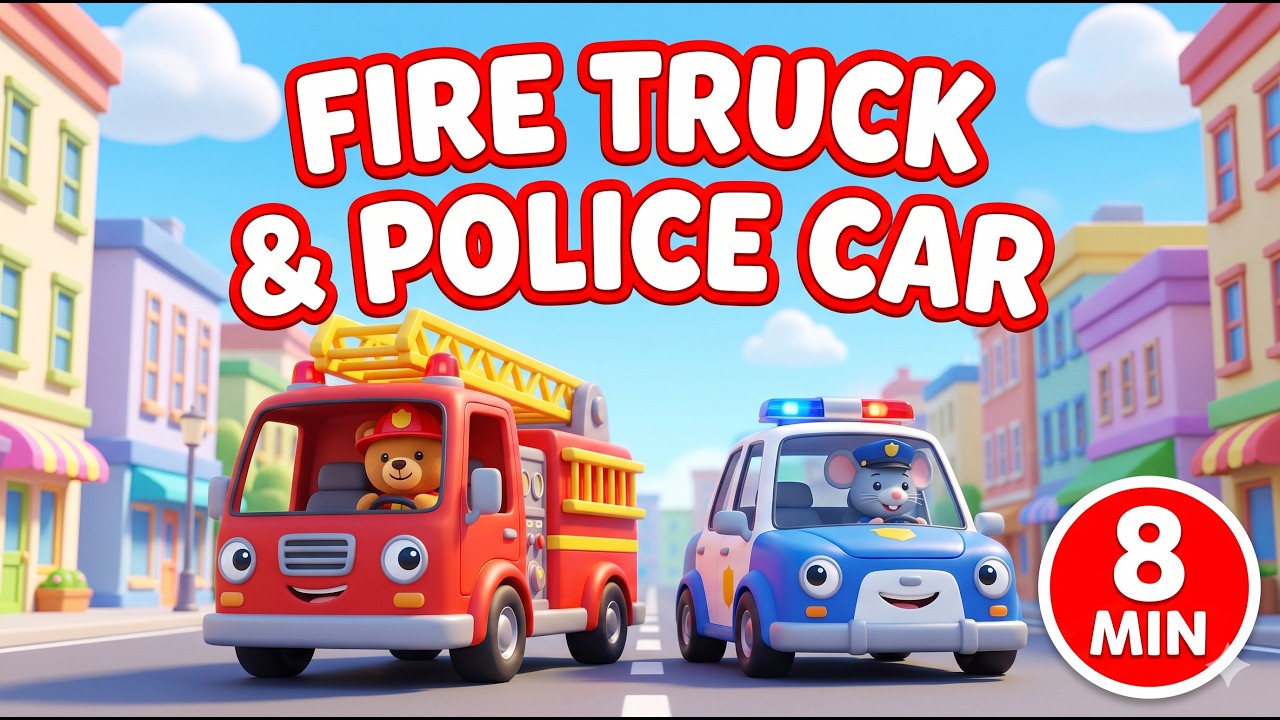 Learn Vehicles for Kids Fun Transportation Songs & Street Vehicles | MoonSleigh