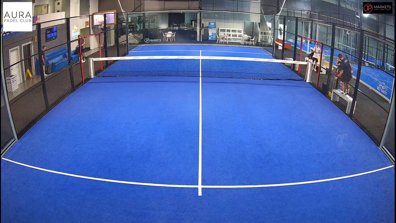 Aura Padel Club - Centre Court - JP Markets - Tristan / Jared VS Stelios / Michael