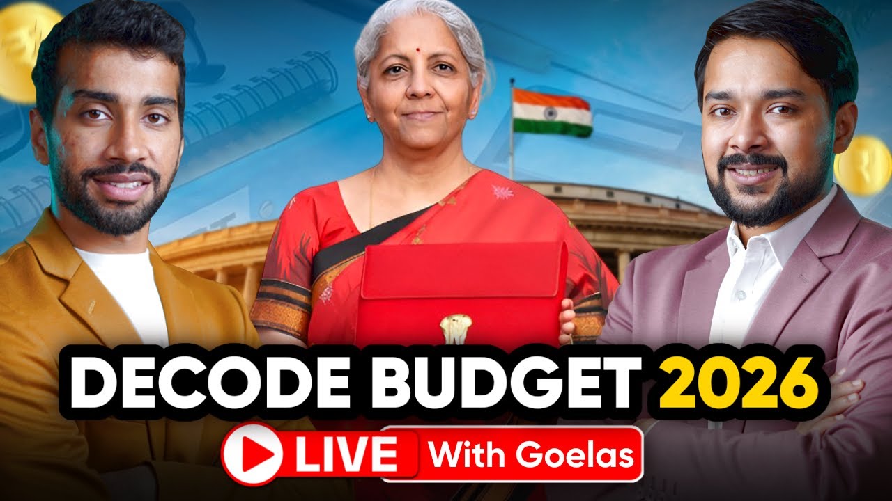 Union Budget 2026 LIVE 🔴 | Big Announcements, Tax Changes & Market Impact Explained In Hindi
