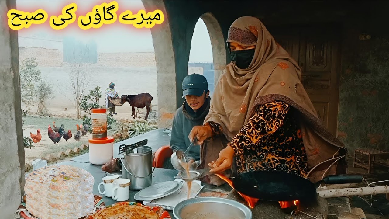 Mere Gaon Ki Subah | Morning Breakfast Gobi Ka Paratha | Village Festival 