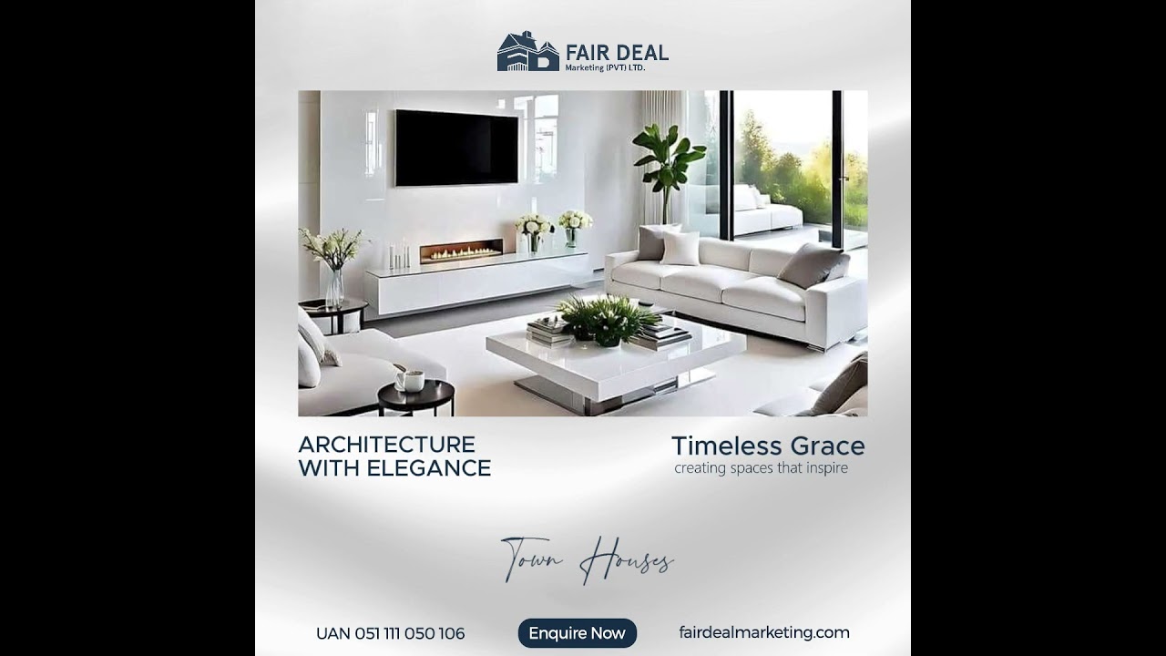 Townhouses That Redefine Luxury in Park View City Islamabad