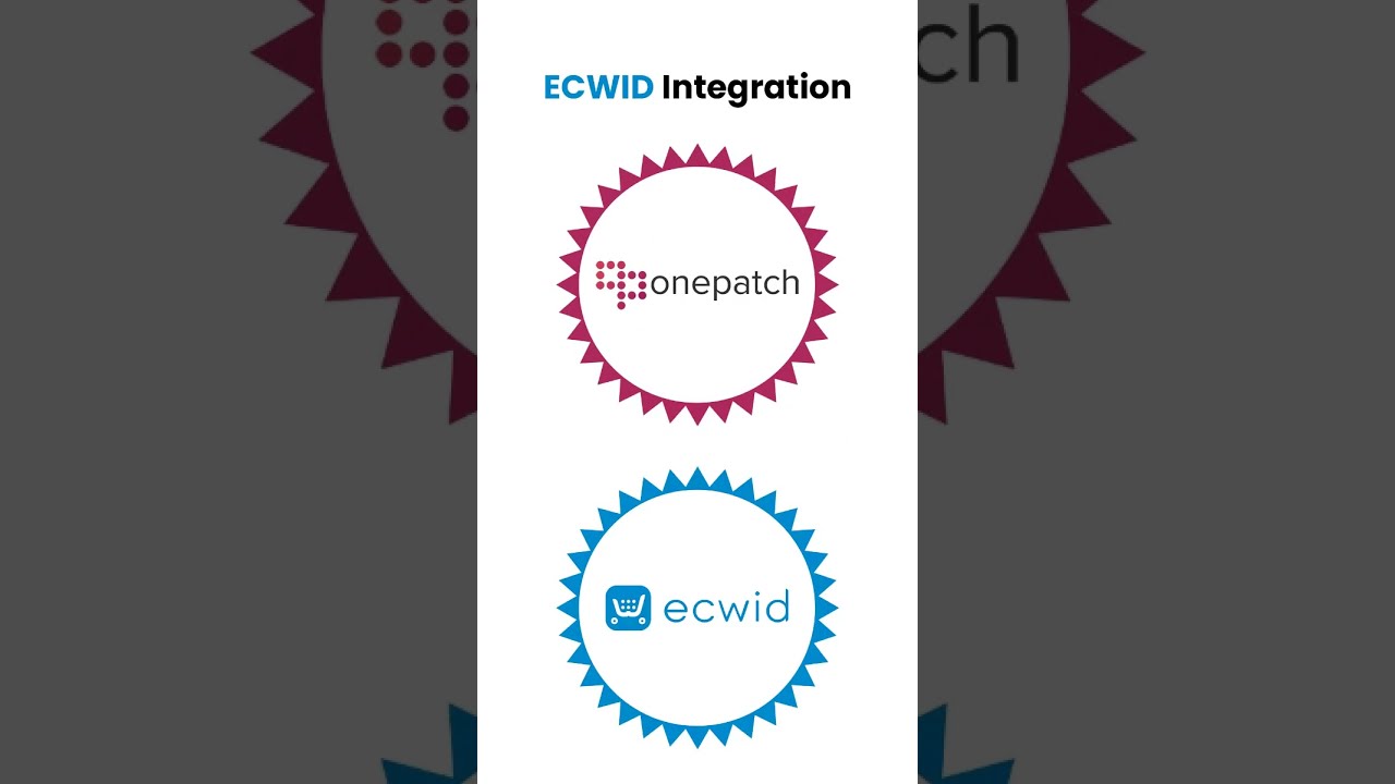 ECWID Integration | ECWID Inventory & Order Management | ECWID Product Listing Software | OnePatch