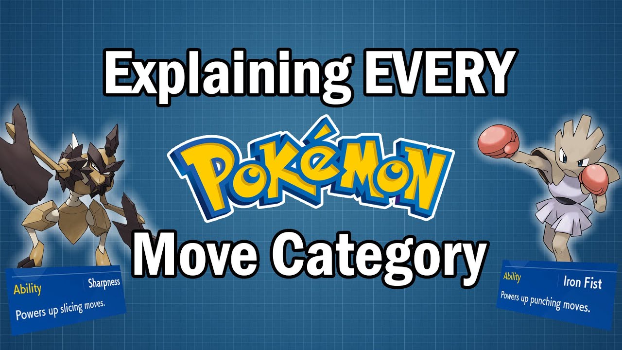 Explaining EVERY Move Category in Pok&eacute;mon!