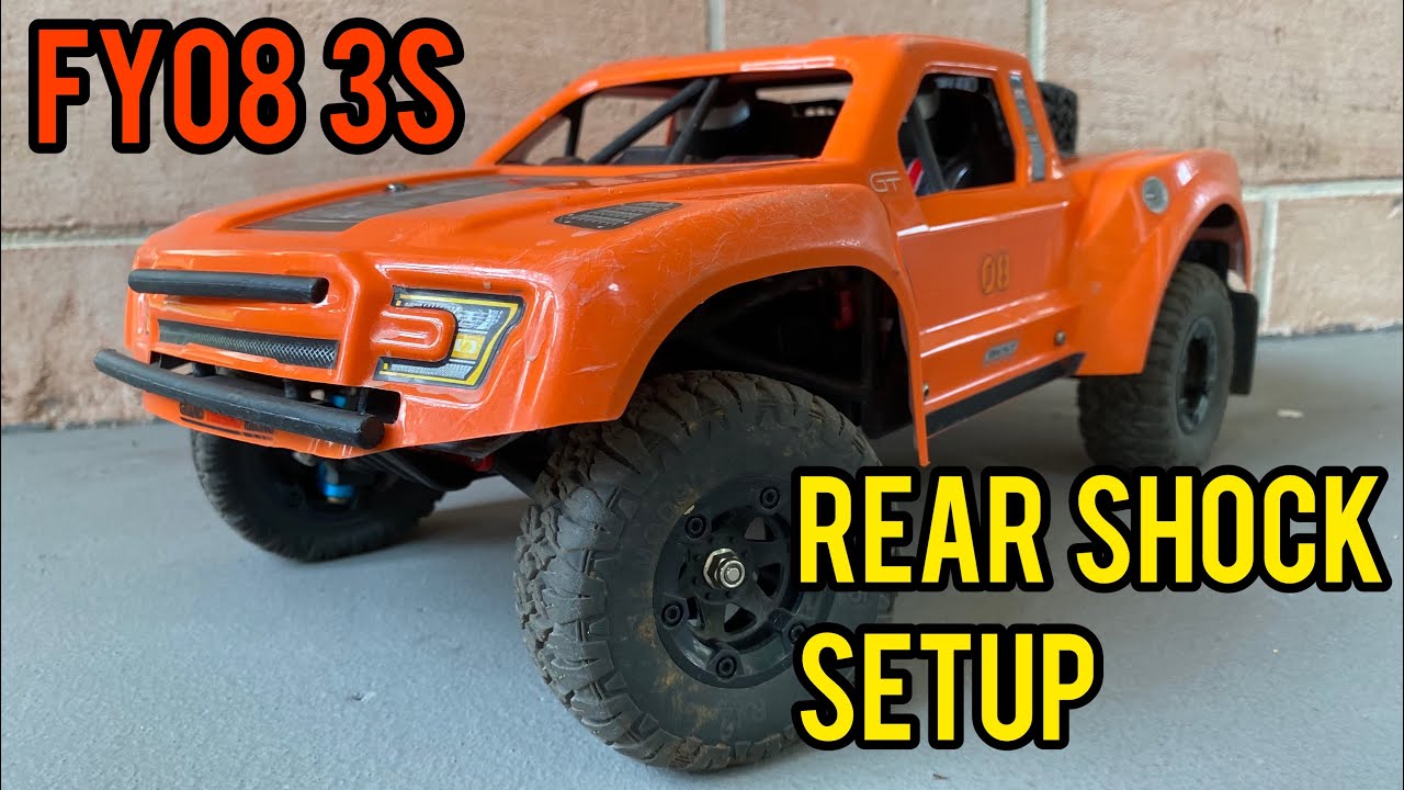 Fy08 on 3S rear shock setup and test.