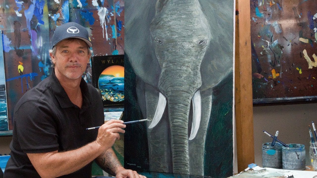 Wyland's Art Studio - ELEPHANT