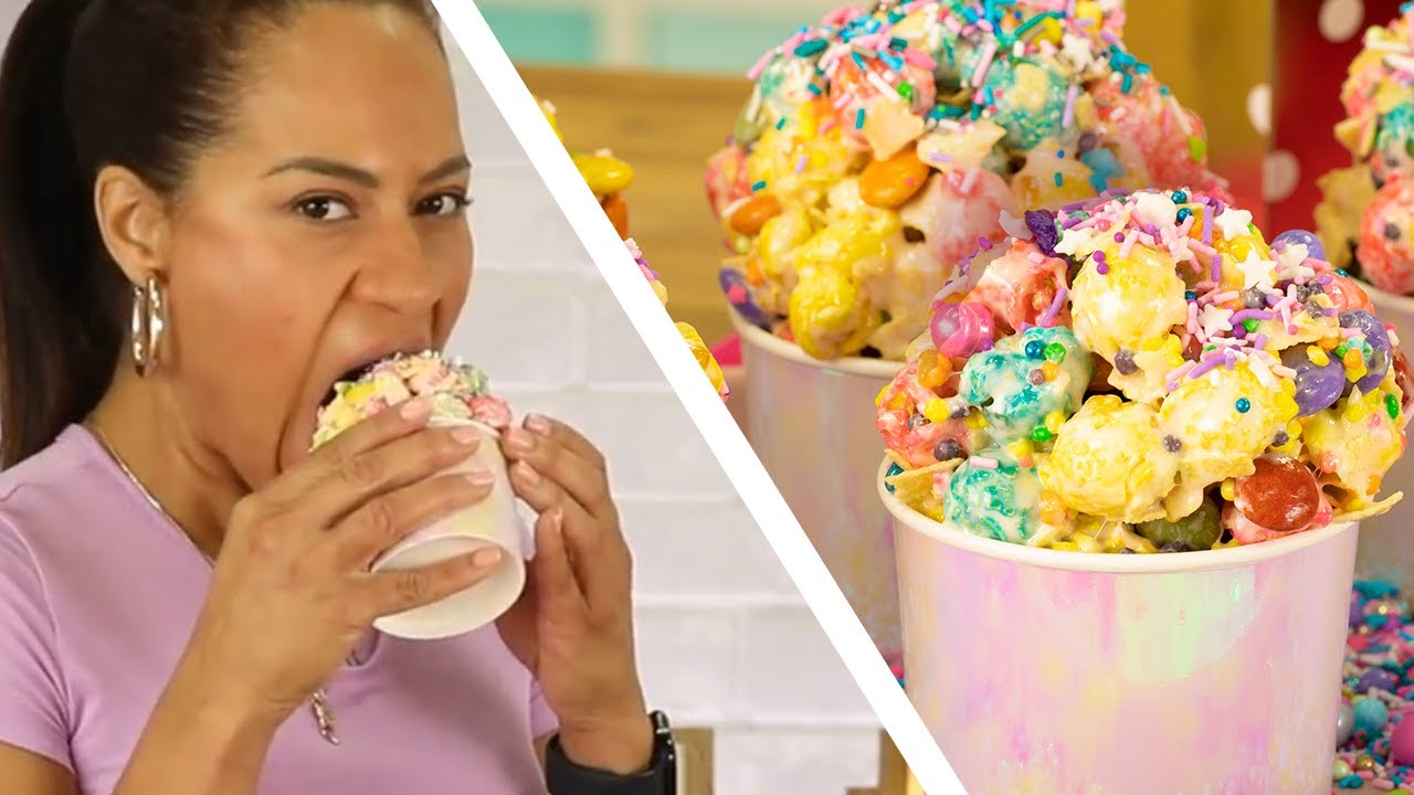 LEVEL UP Your Snack Game With These 3 SPECIAL MOVIE NIGHT BARS! | How To Cake It - Yolanda Gampp