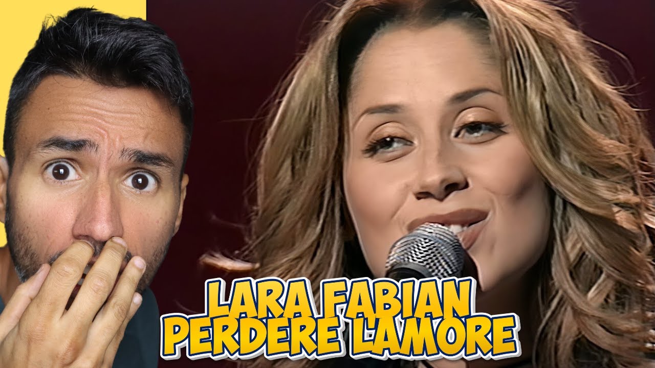 Lara Fabian - Perdere l'amore (REACTION) First Time Hearing It