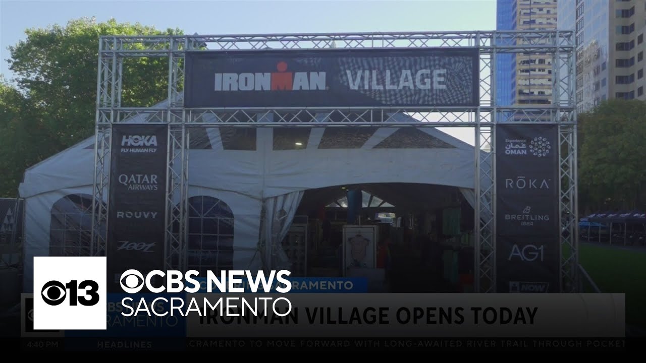 Ironman Village opens in Sacramento ahead of 2025 race