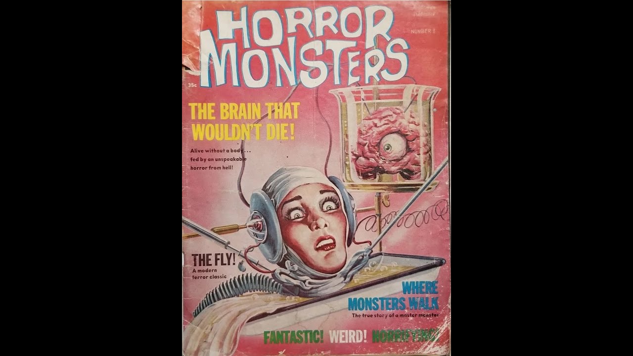 Horror Monsters issue 8 (1964) page by page commentary