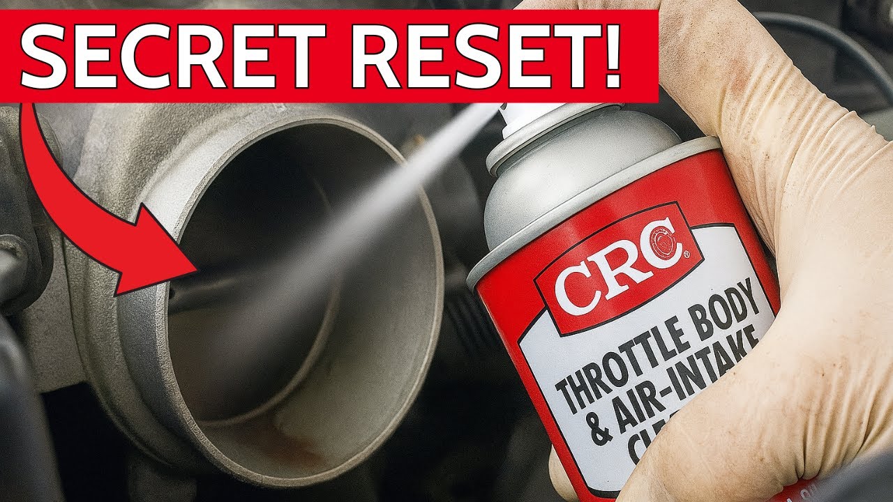Сделайте ЭТО после чистки дроссельной заслонки, иначе ваша машина будет трястись вечно!