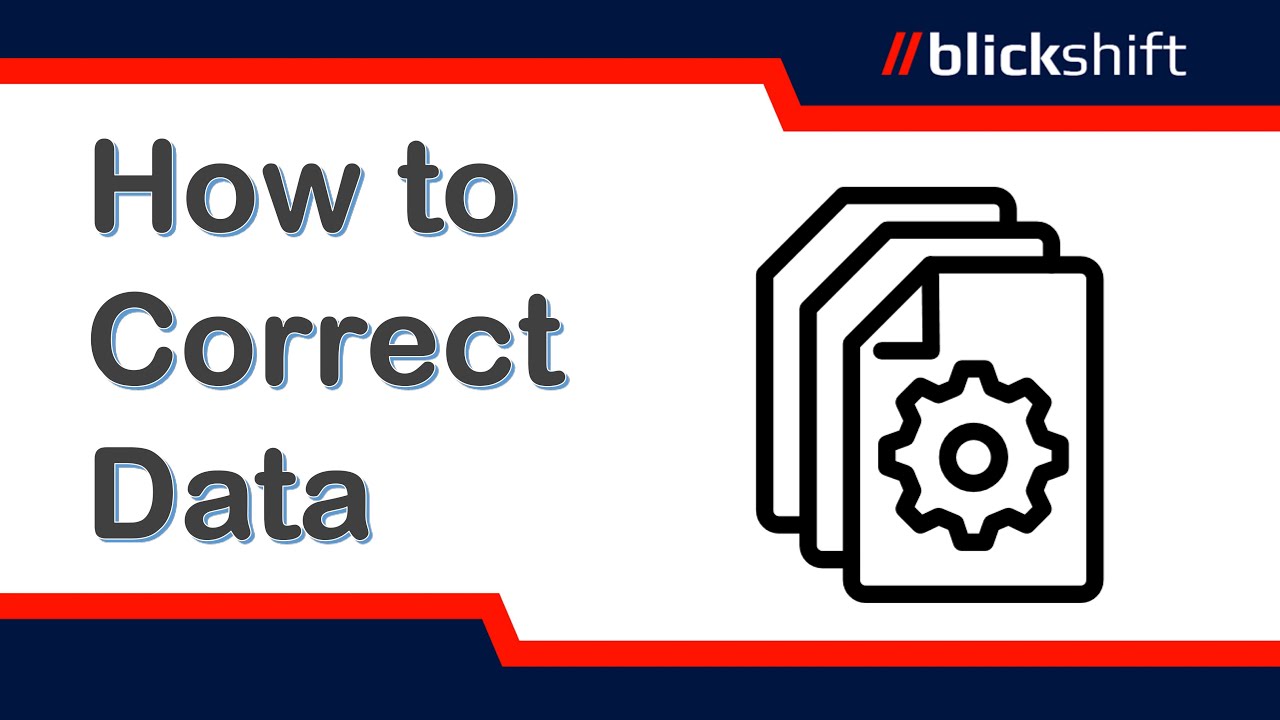 Data Correction