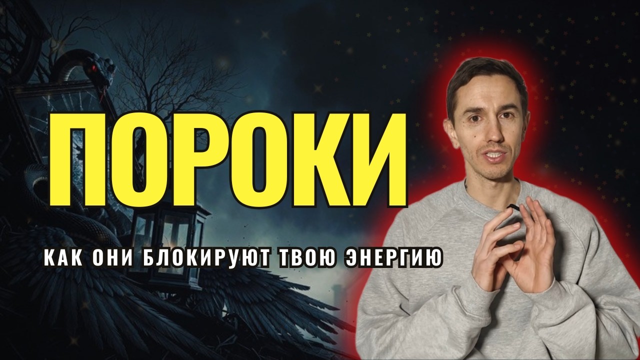 Пороки, которые блокируют энергию. Практика очищения
