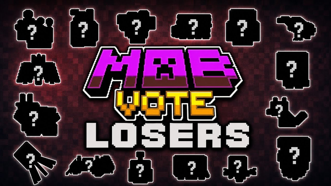 Every Minecraft mob that lost the mob vote