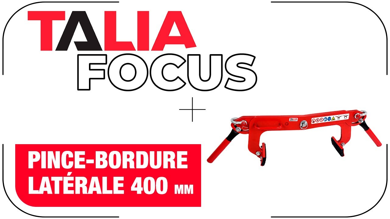 Pince-bordure lat&eacute;rale 400 mm