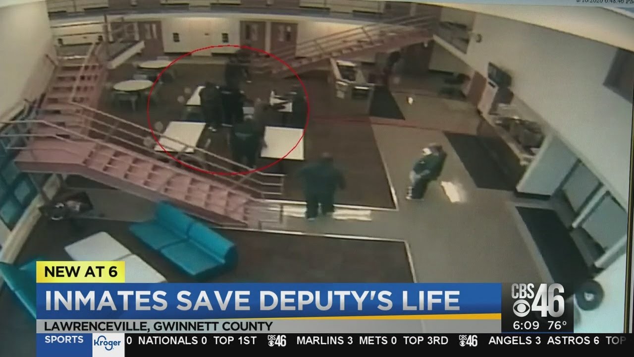 Inmates save guard at Gwinneett Co. Jail