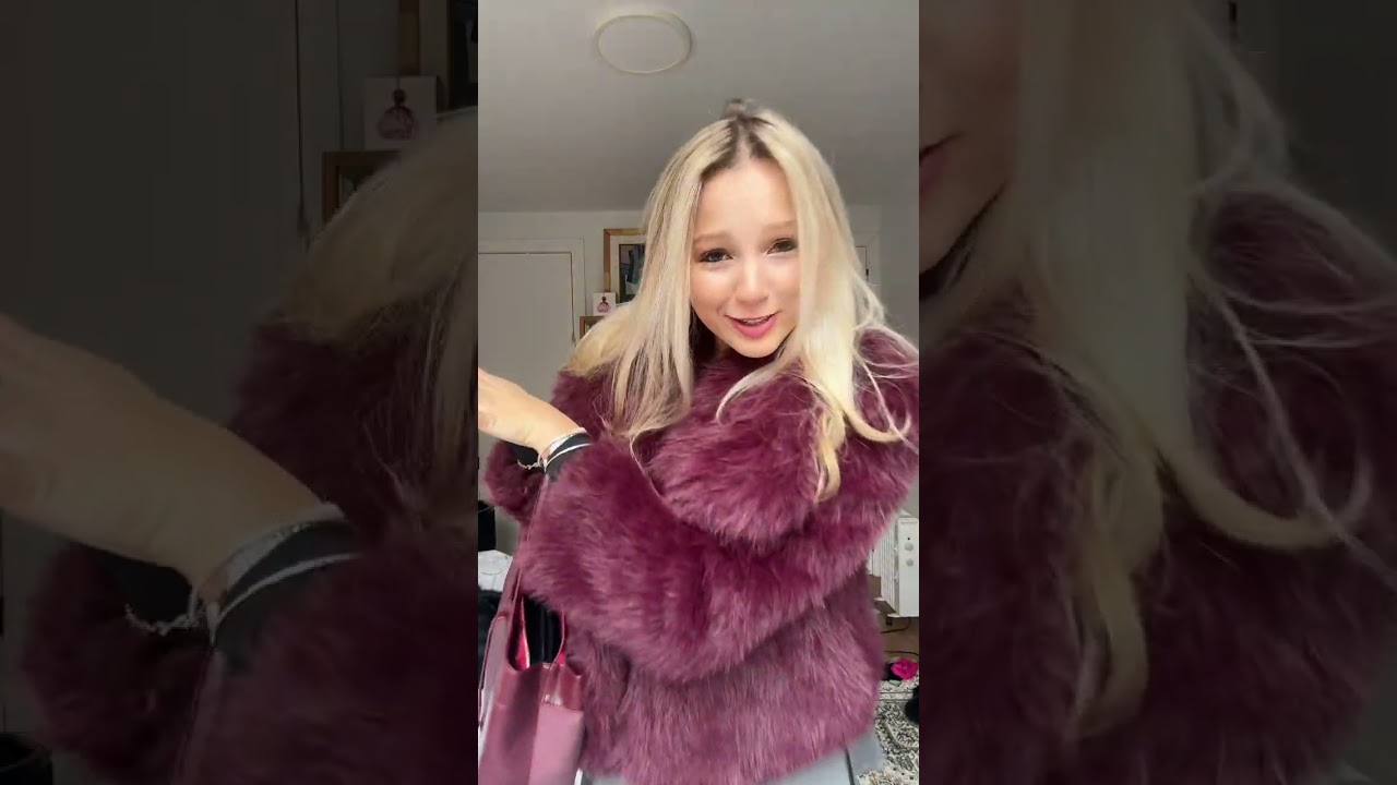 Grey or white faux fur coat? winter fashion dilemma solved