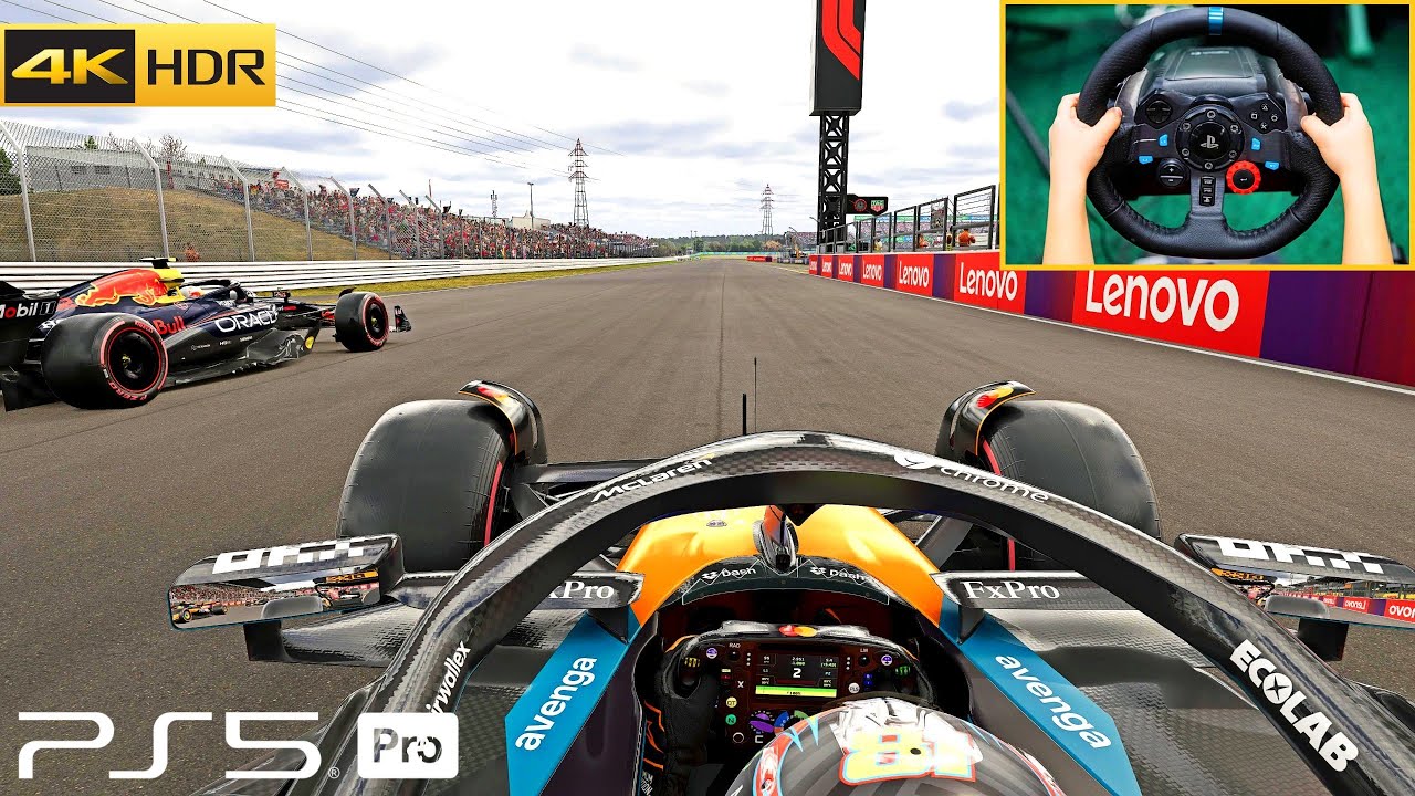 PS5 Pro F1 25 4K HDR Gameplay | Logitech G29 Steering wheel