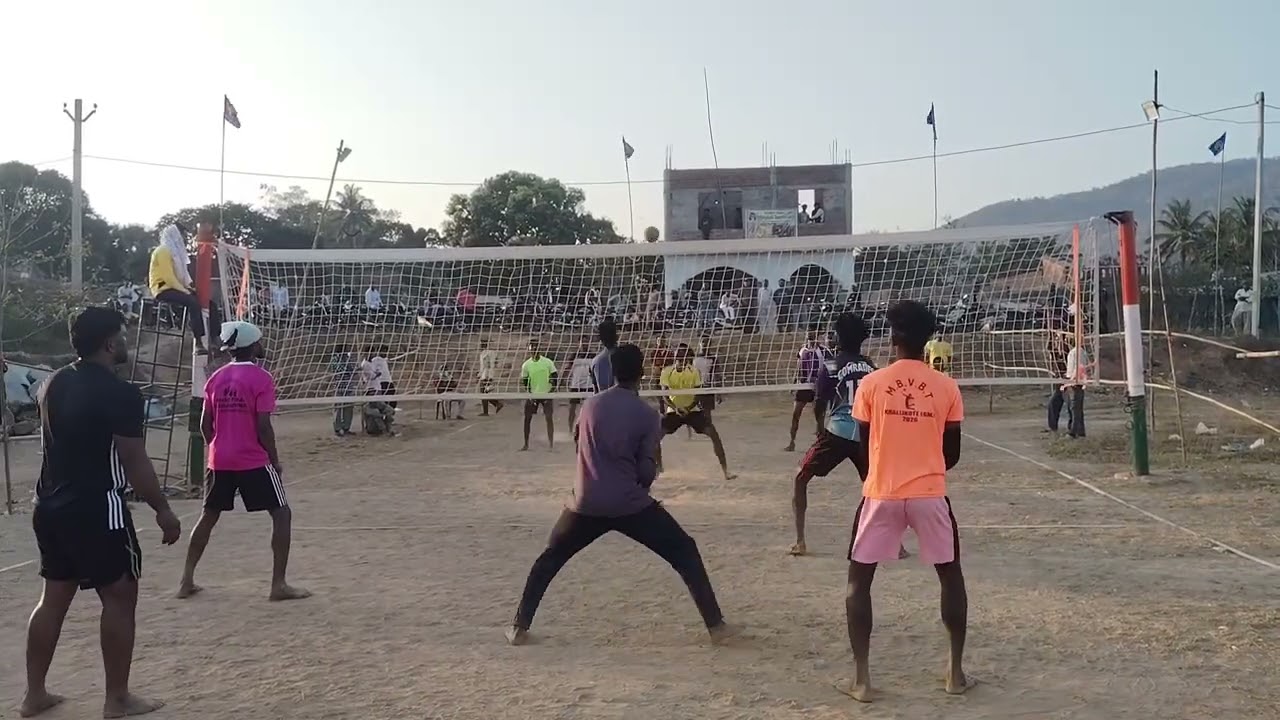 Mohana Volleyball turnament 2st Pawrplay(St pter Mohana Vs Rangamati )