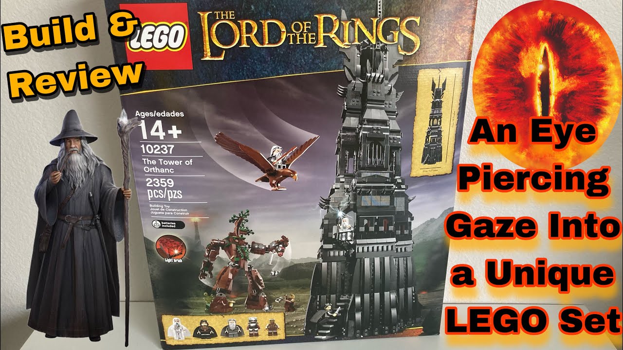 LEGO Властелин колец: Башня Ортханк 10237 — Обзор