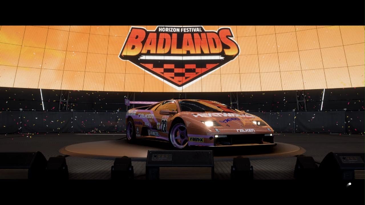 Forza Horizon 5 Lamborghini Diablo Gtr full test Pt. 4 Rally Events (Badlands Expansion)