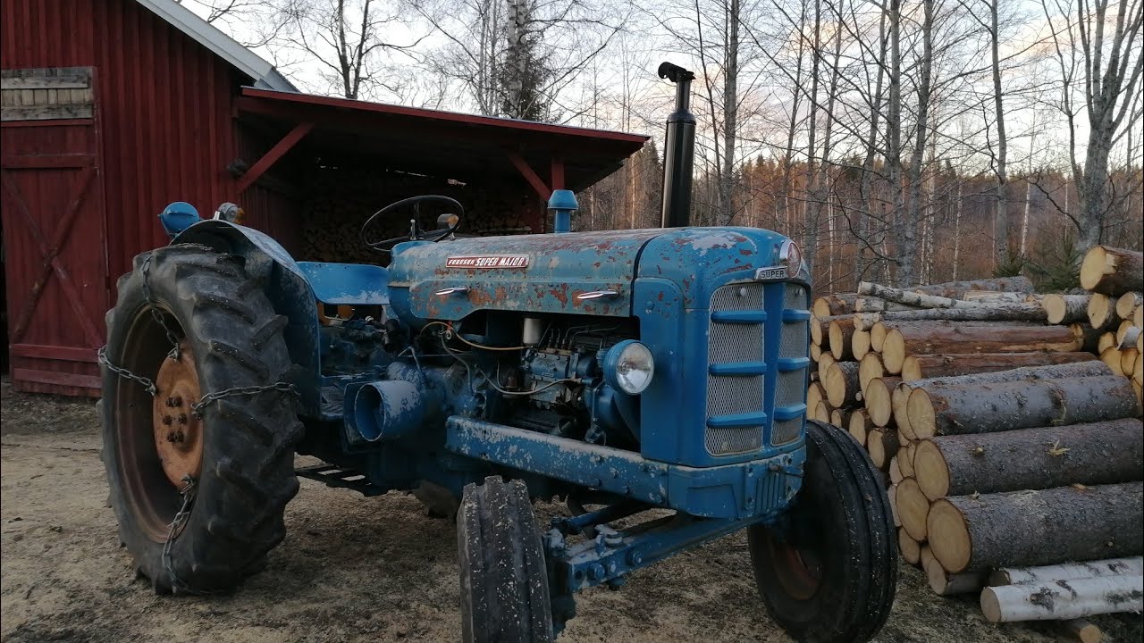 Fordson Super Major tuli taloon