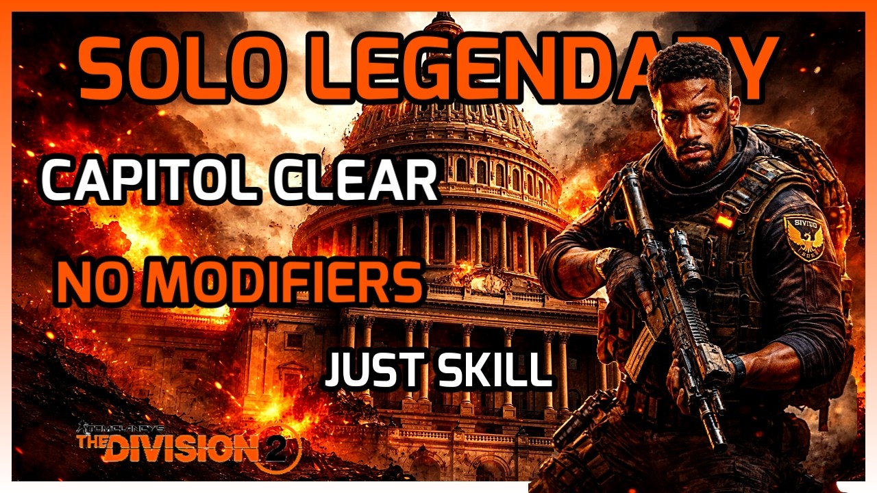 SOLO LEGENDARY CAPITOL CLEAR — NO MODIFIERS, JUST SKILL
