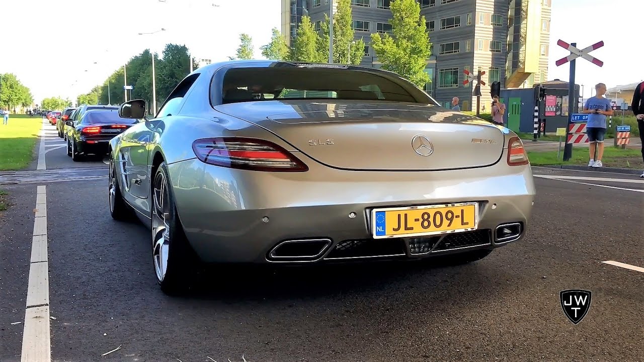 Mercedes-Benz SLS AMG Revs & Acceleration SOUNDS!