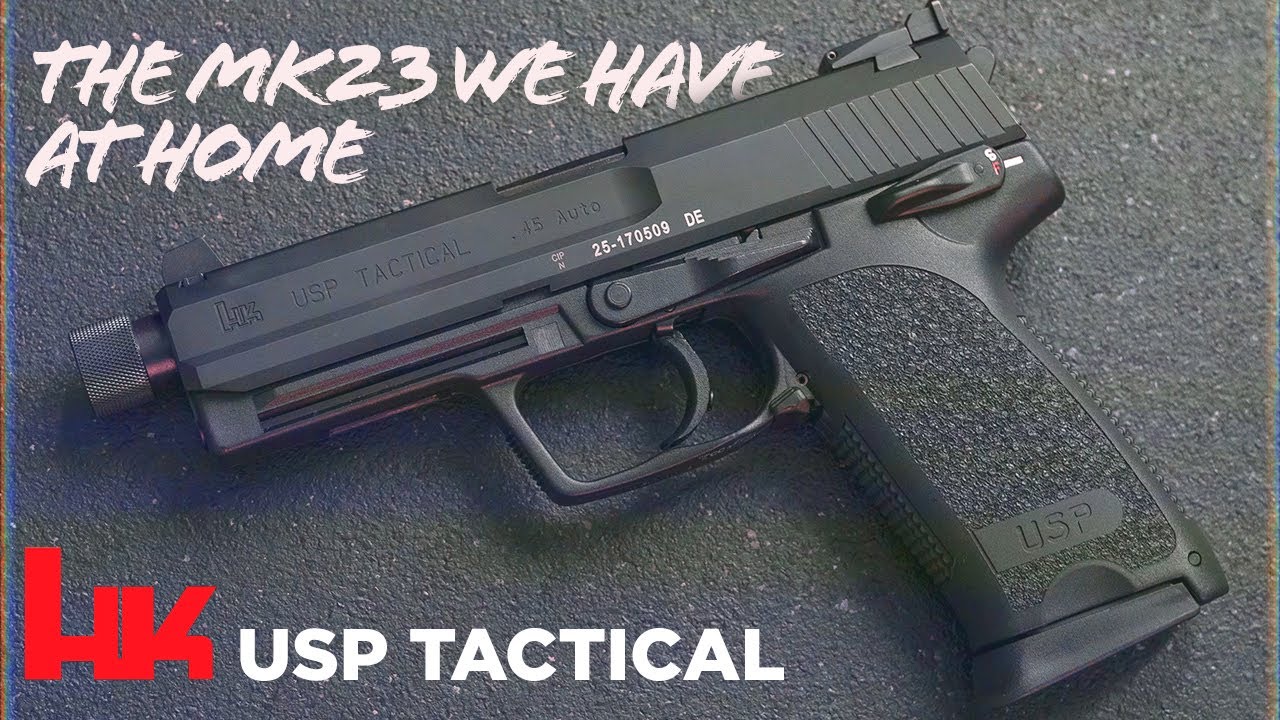 HK USP 45 Tactical: German Space Magic