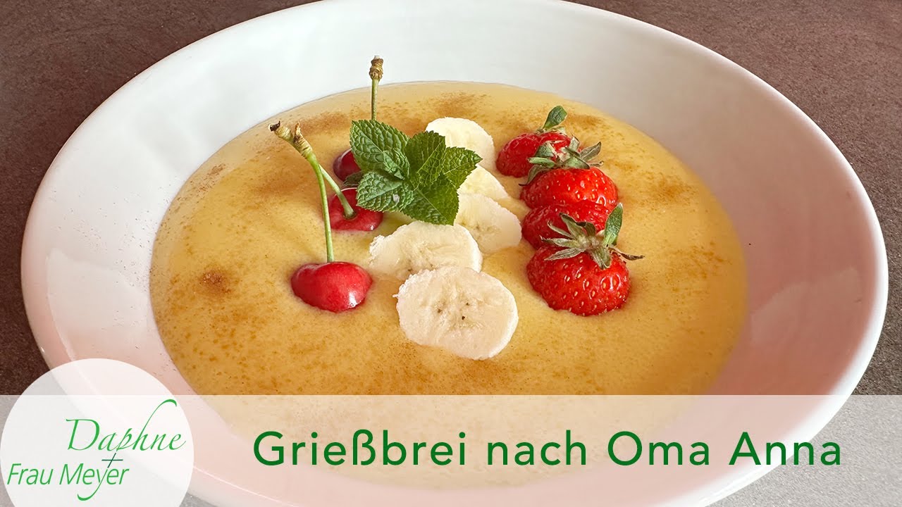 Bester Griesbrei nach Oma Anna, da werden Kindheitserinnerungen wach. #griesbrei #gries #süßspeise