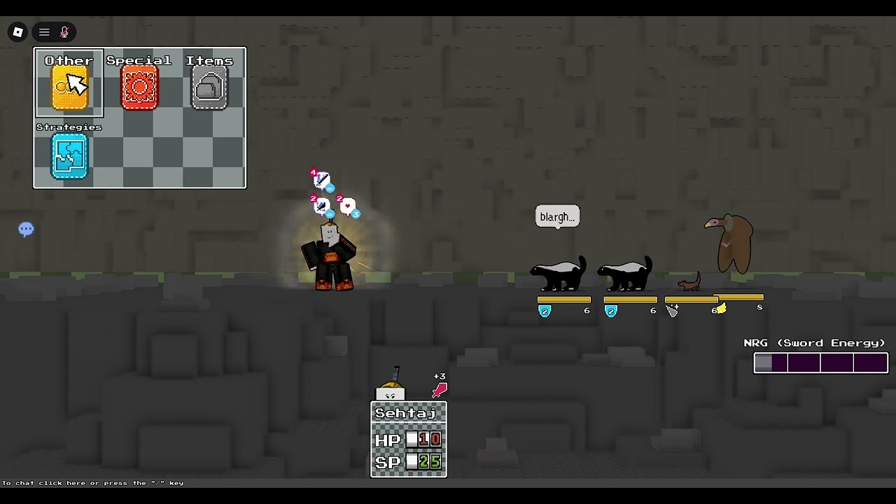 Dealing the maximum possible damage in block tales (no items)