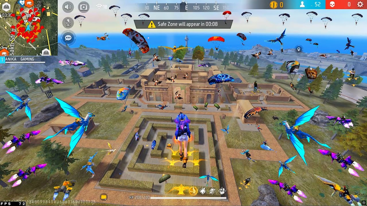 33 kills 💪SCAR +UMP +M4A1 99% Headshot Rate ⚡| Solo Vs Squad🪂[ Full Gameplay ] intel i5 🖥 Freefire