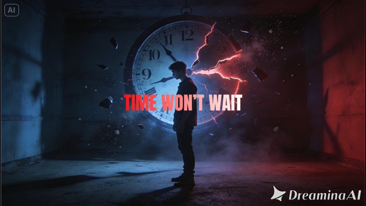 Time Won’t Wait – Emotional Nu-Metal Song | Official Visualizer