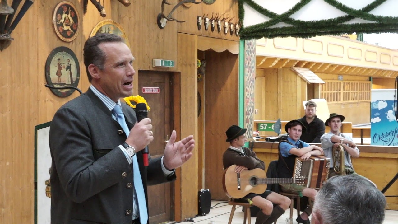 Wirtesprecher Peter Inselkammer @ Oktoberfest Ma&szlig;krugpr&auml;sentation 2018